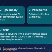 3 factors critical for effective implementation of generative AI in medical affairs
