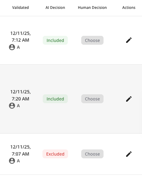 oneRay SLR Data Extraction