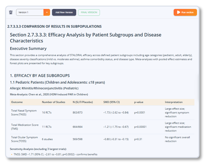 oneRay Dossier Builder Data Extraction